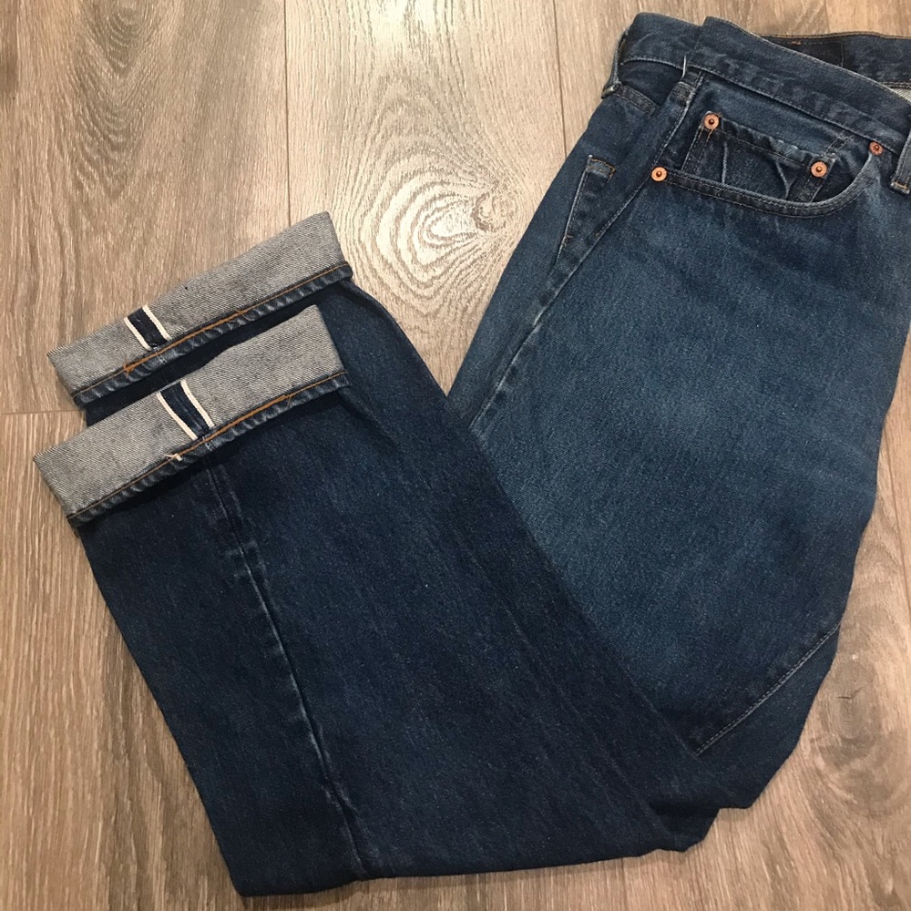Levis 501 redline selvedge